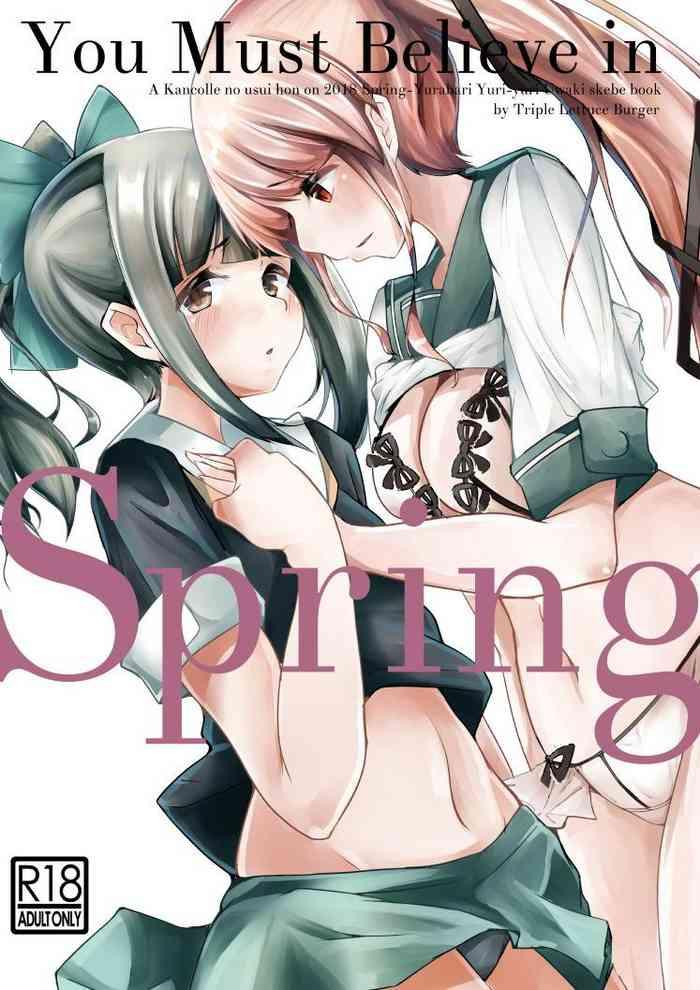 you must believe in spring cover