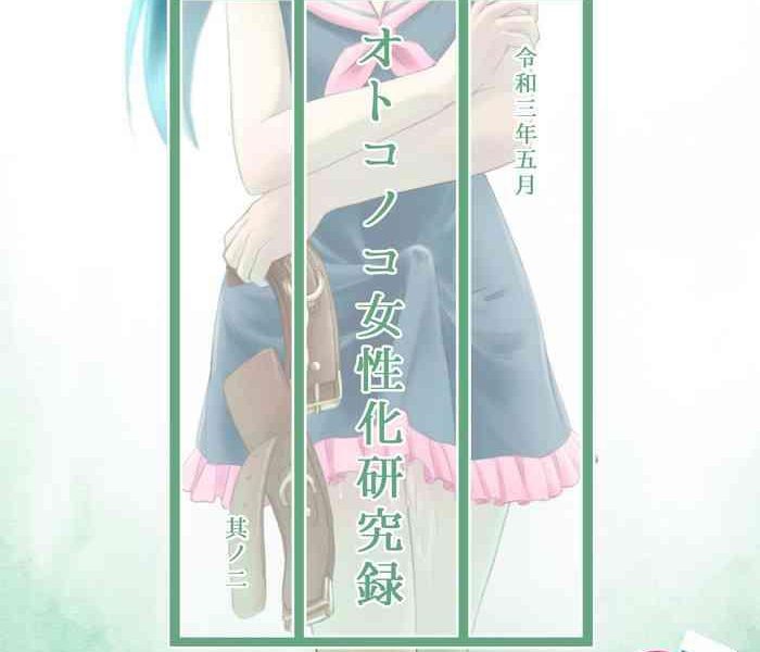 otonoko josei ka kenkyuu roku sono ni cover